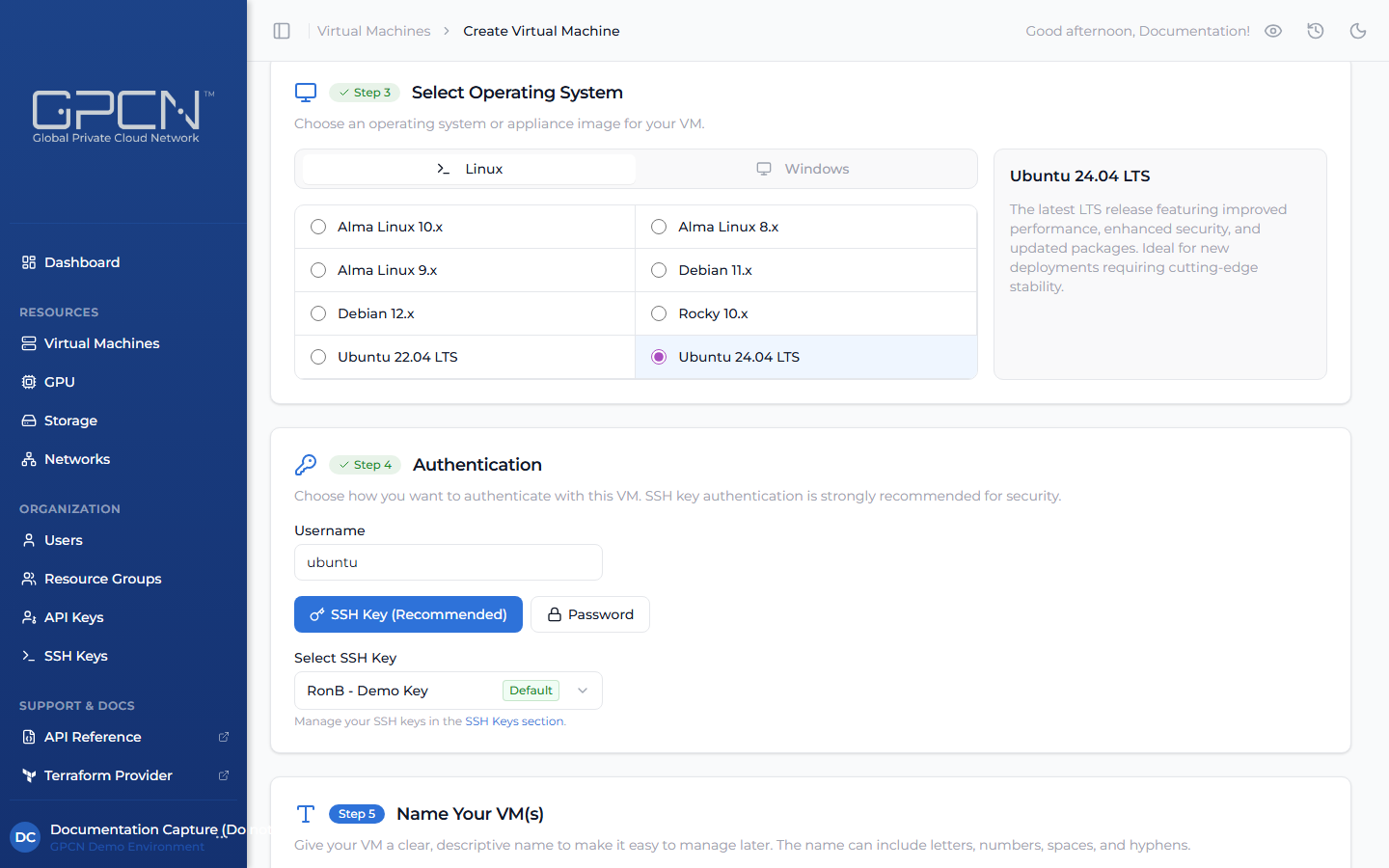 Step 4: Authentication